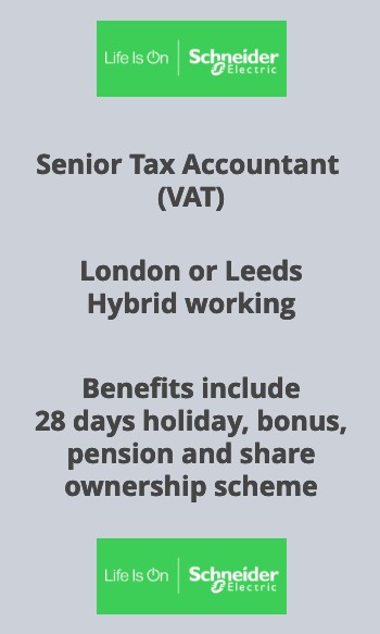 Senior Tax Accountant (VAT) Senior Tax Accountant (VAT)